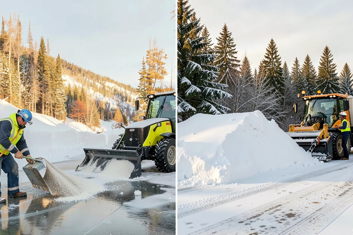 Rental Property Snow Removal in Hunts Point, King County, WA - We inventory the walkways, drives, and entries to service