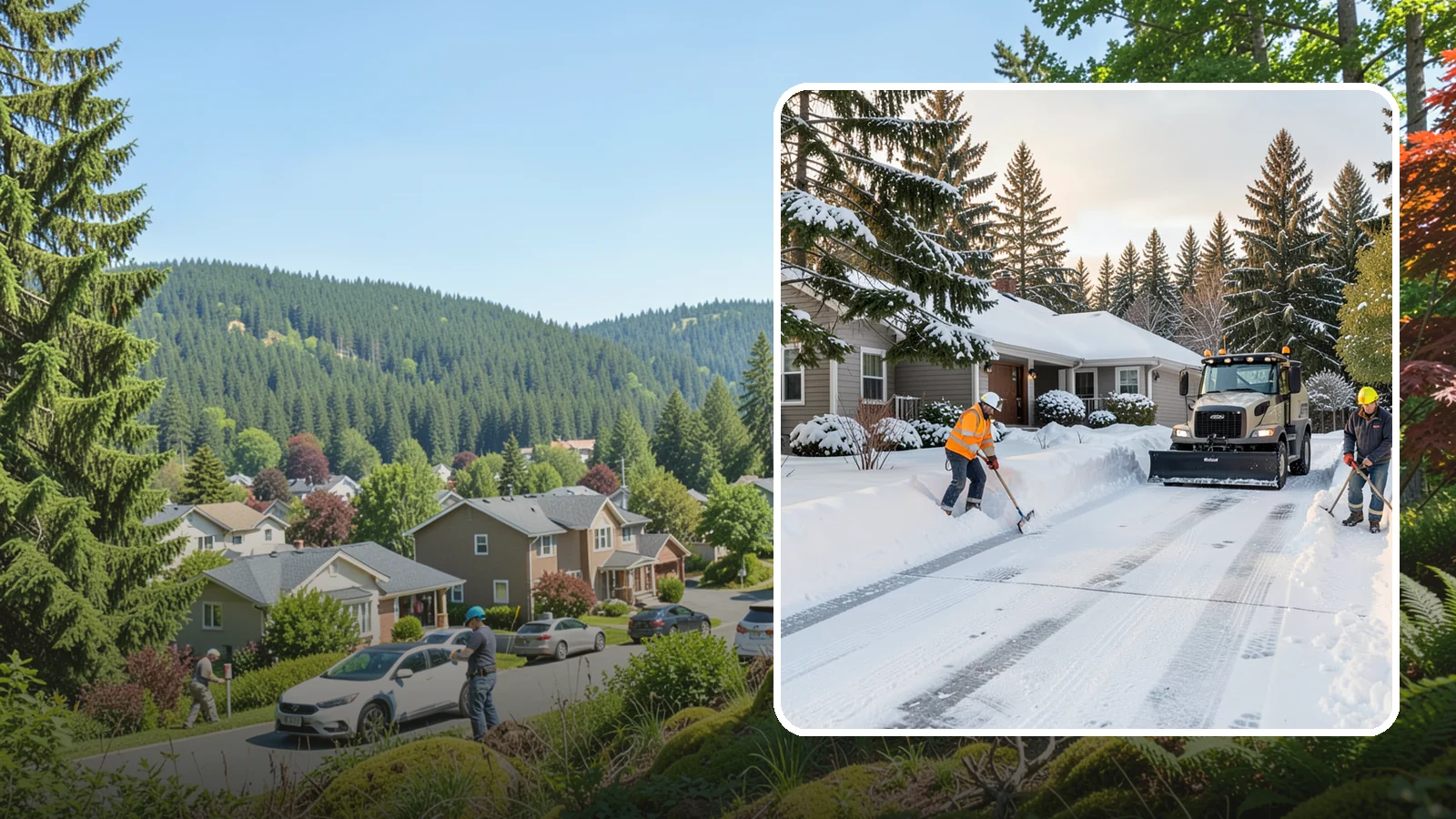 Rental Property Snow Removal in Index, Snohomish County, WA - We handle snow and ice for Western Washington rental properties so owners stay compliant and tenants stay safe.