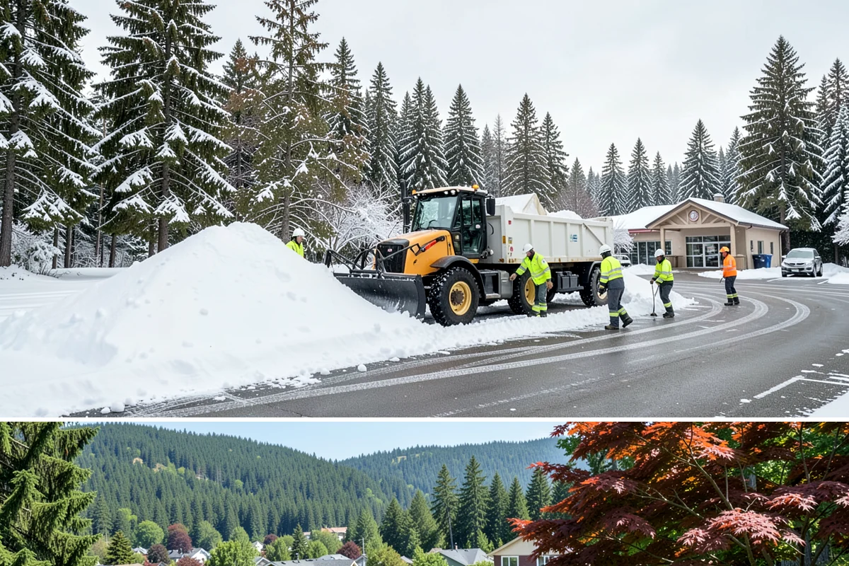 Rental Property Snow Removal in Index, Snohomish County, WA - Rental properties need prompt clearing with every snowfall and reliable treatment through the freeze-thaw cycles typical of our...
