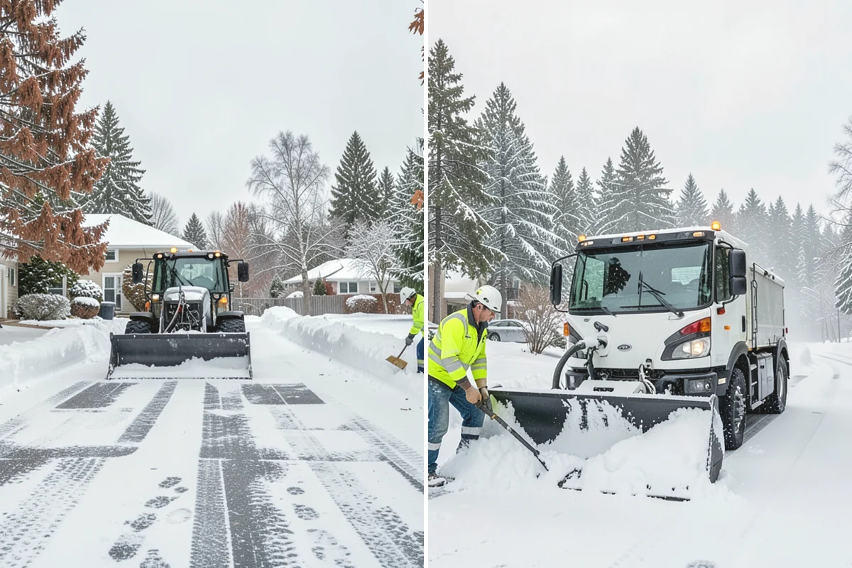 Rental Property Snow Removal in Issaquah, King County, WA - We inventory the walkways, drives, and entries to service