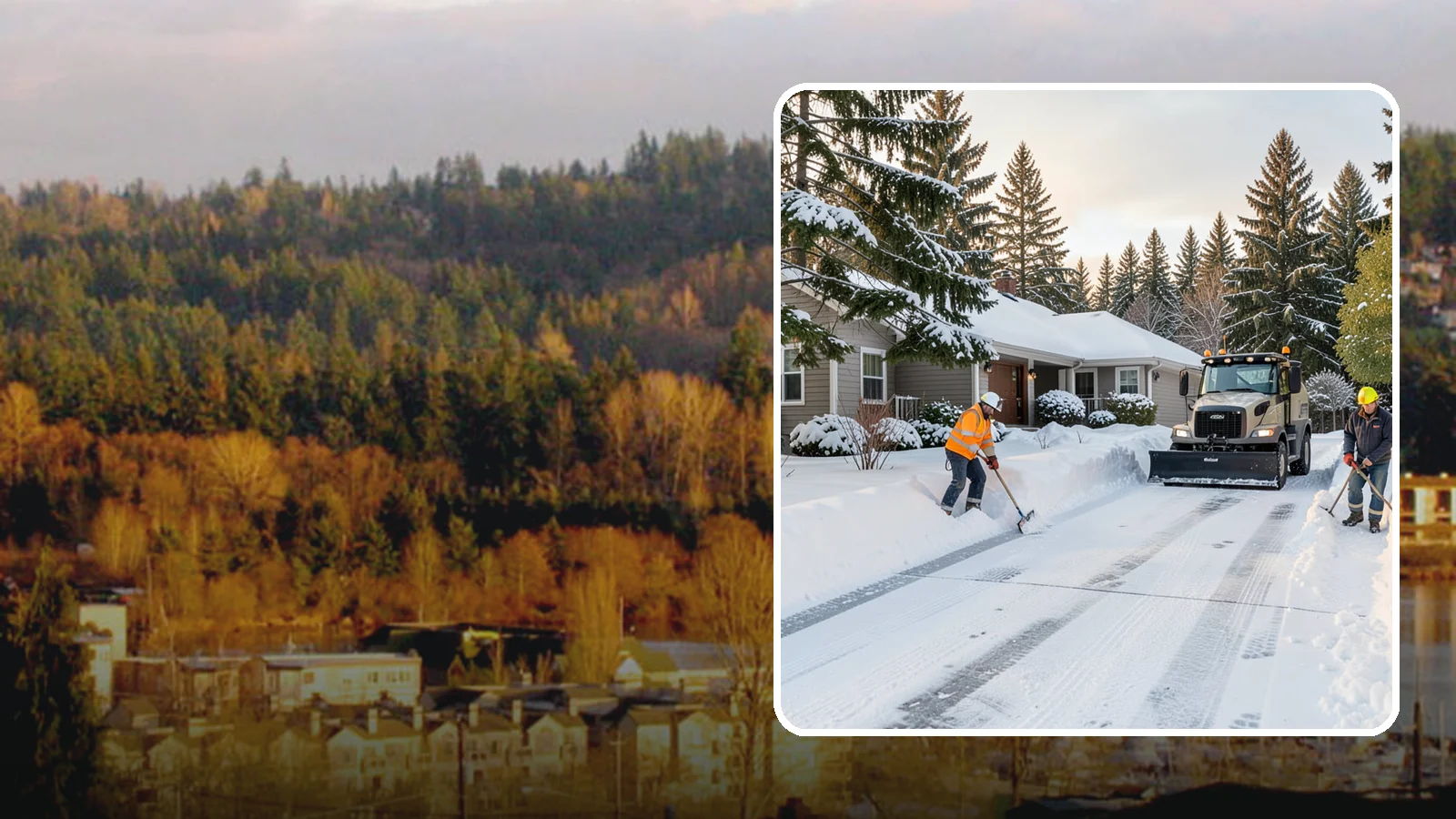 Rental Property Snow Removal in Kenmore, King County, WA - We handle snow and ice for Western Washington rental properties so owners stay compliant and tenants stay safe.
