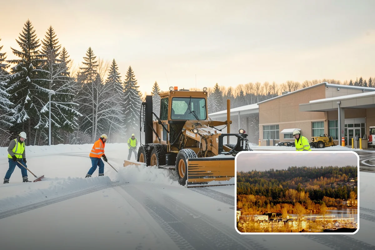 Rental Property Snow Removal in Kenmore, King County, WA - Reduces landlord liability from slip-and-fall claims