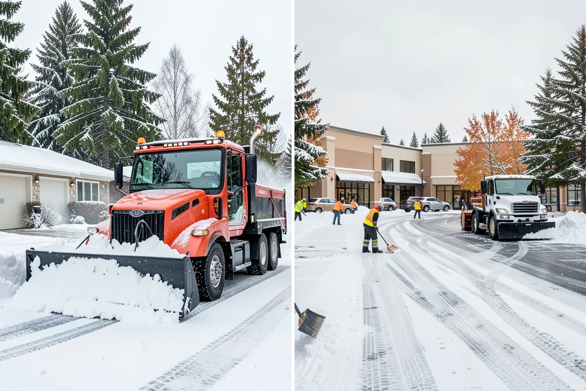Rental Property Snow Removal in Kenmore, King County, WA - We inventory the walkways, drives, and entries to service