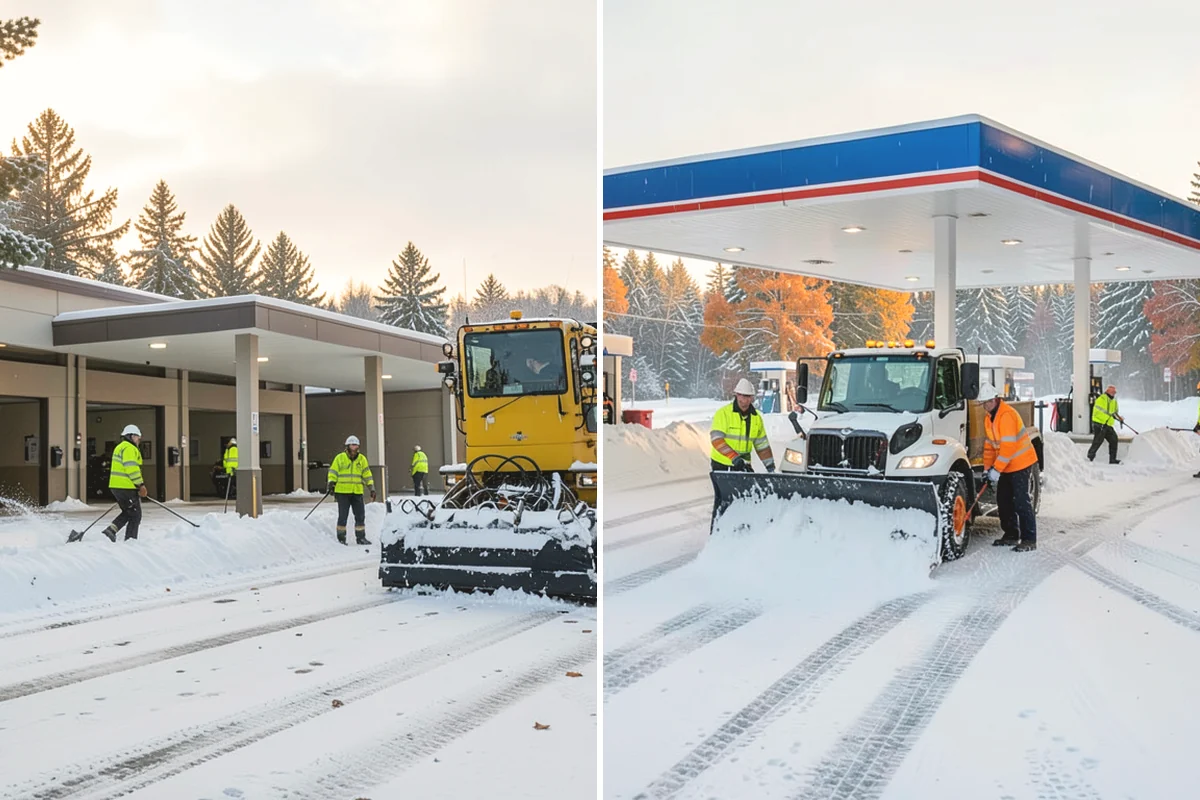 Rental Property Snow Removal in La Conner, Skagit County, WA - We inventory the walkways, drives, and entries to service