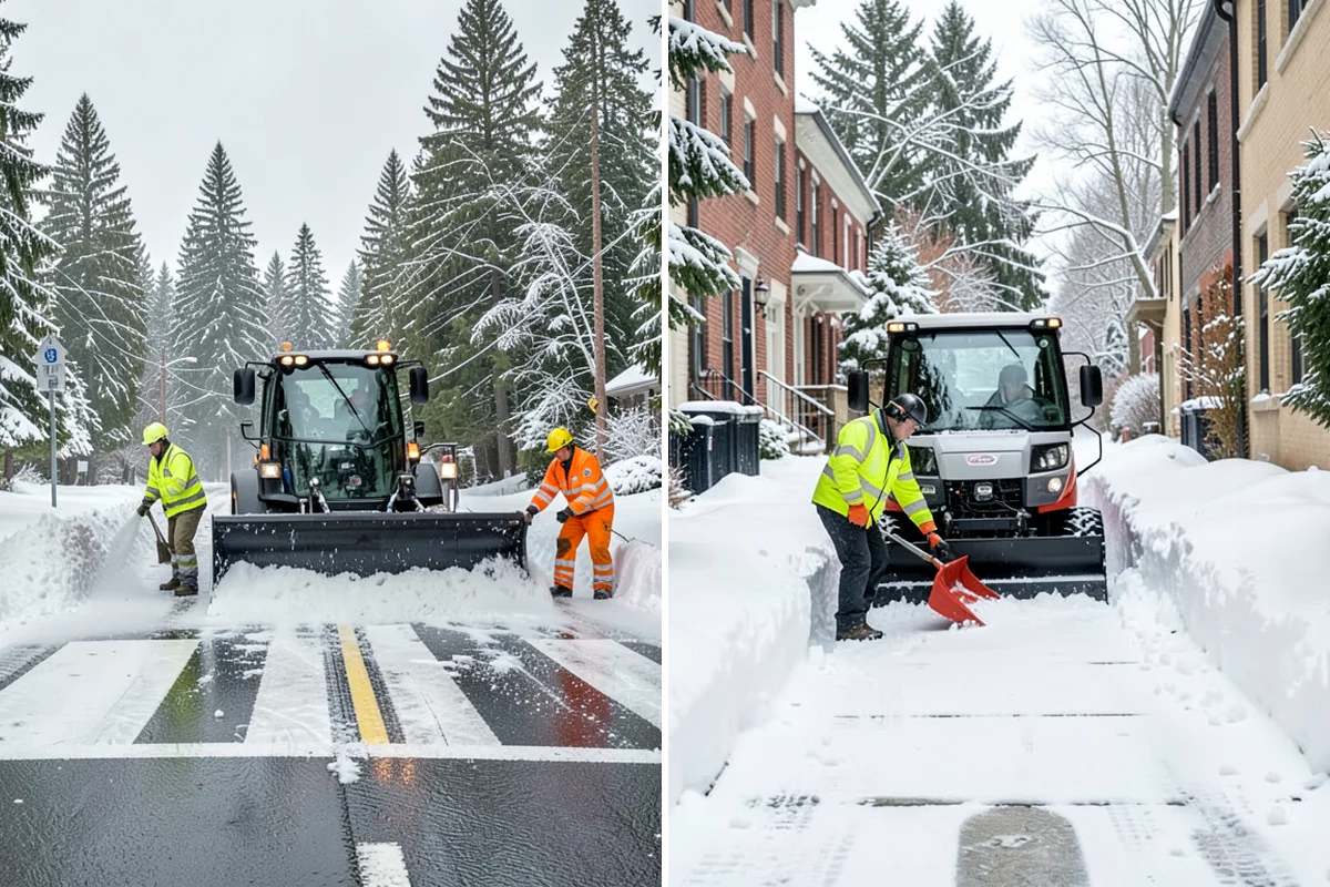Rental Property Snow Removal in Lake Forest Park, King County, WA - We inventory the walkways, drives, and entries to service