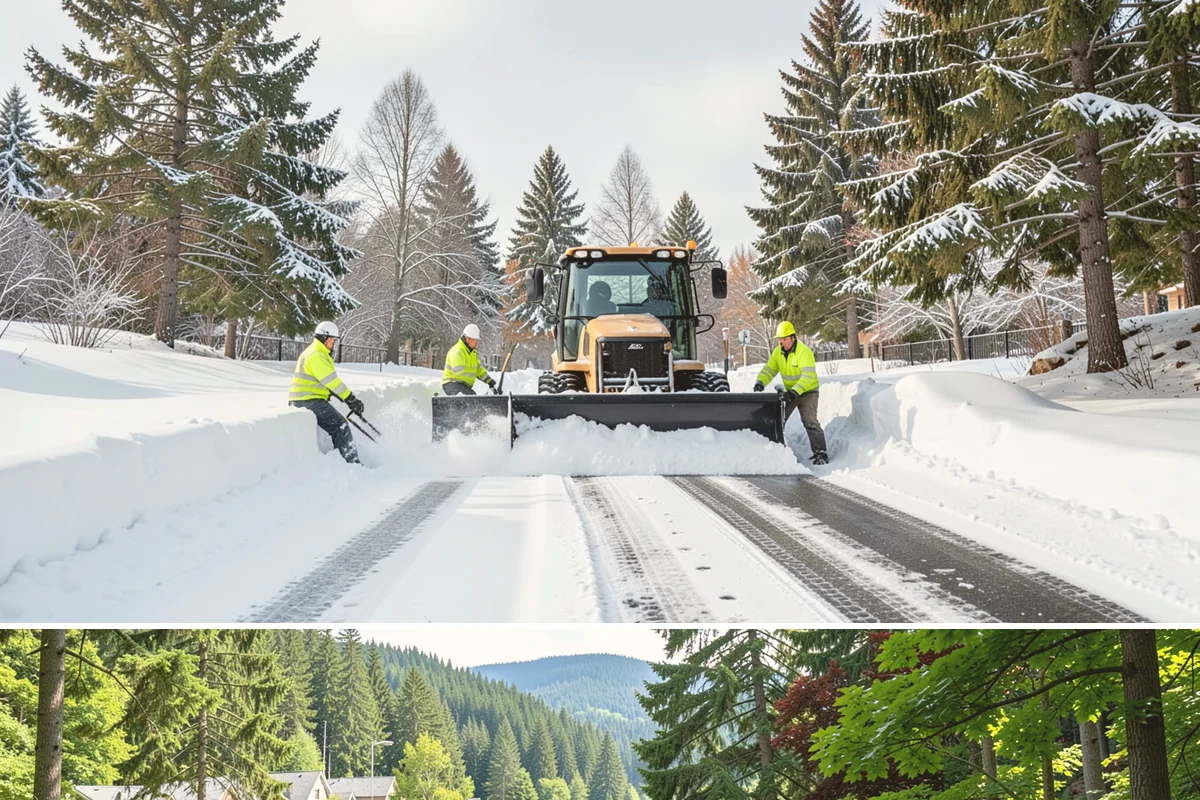Rental Property Snow Removal in Lake Forest Park, King County, WA - Rental properties need prompt clearing with every snowfall and reliable treatment through the freeze-thaw cycles typical of our...