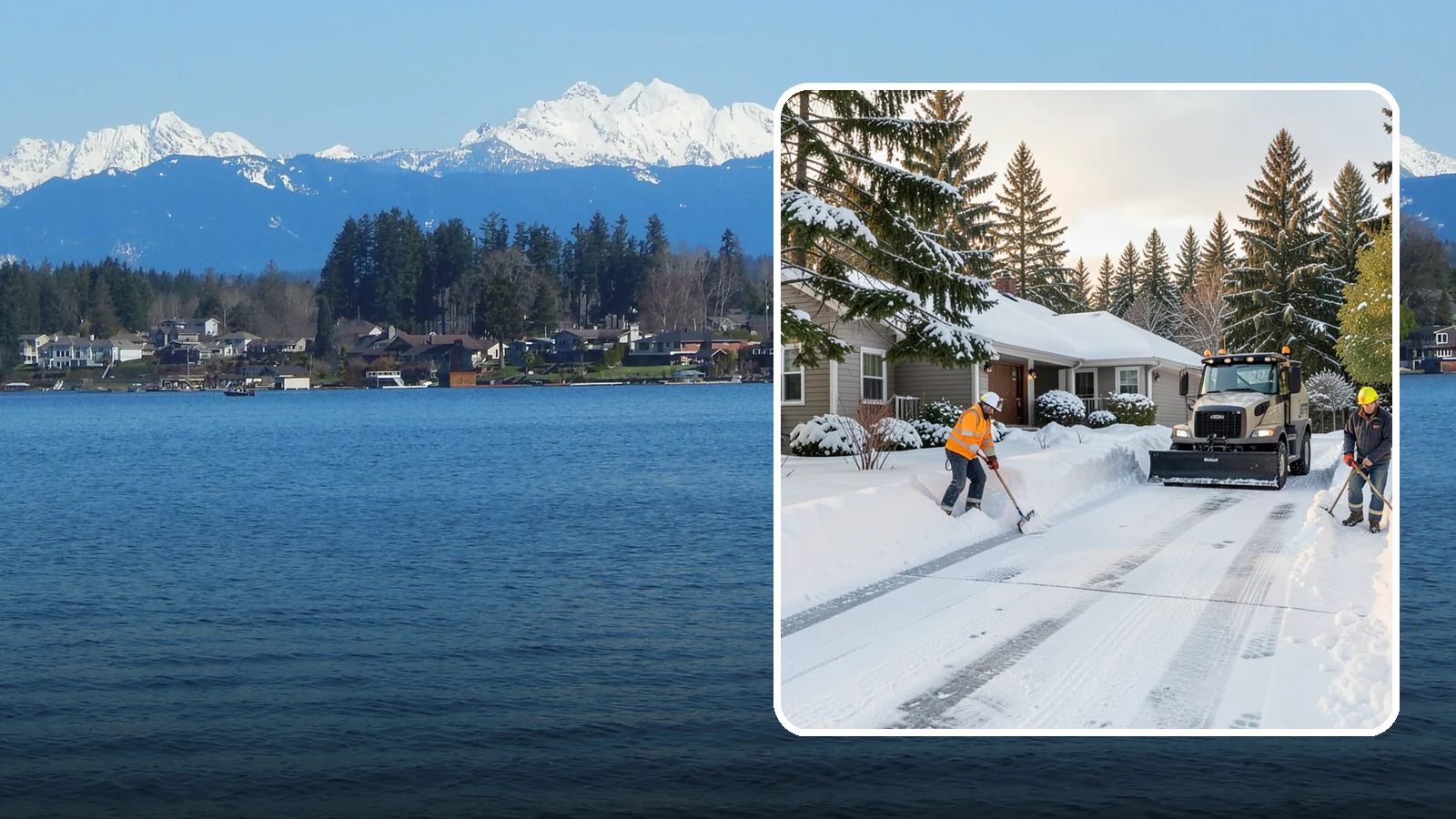Rental Property Snow Removal in Lake Stevens, Snohomish County, WA - We handle snow and ice for Western Washington rental properties so owners stay compliant and tenants stay safe.