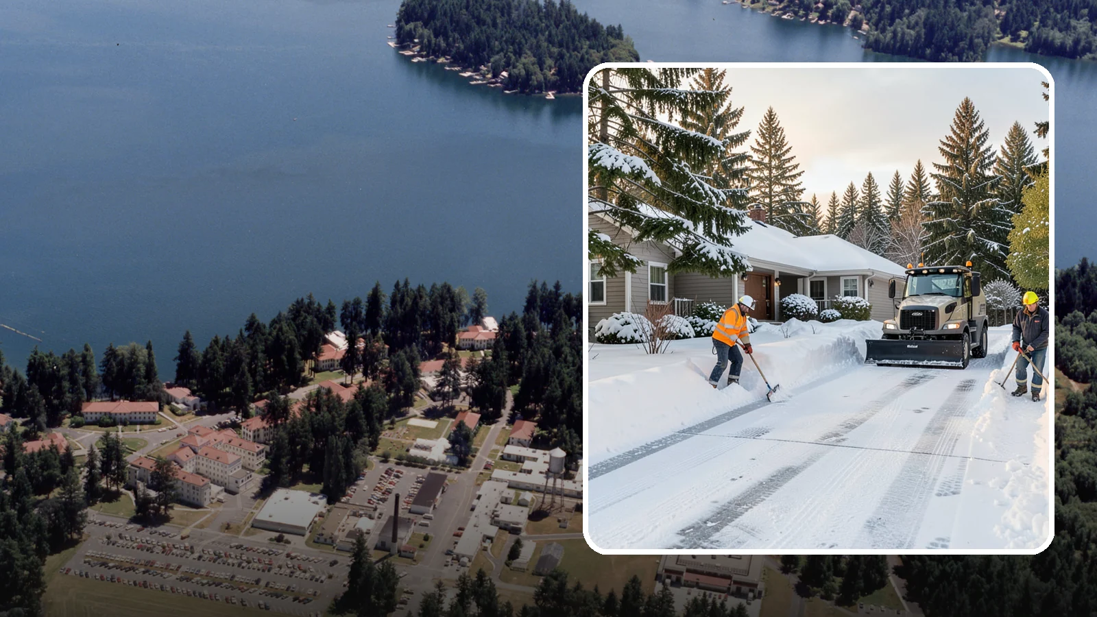 Rental Property Snow Removal in Lakewood, Pierce County, WA - We handle snow and ice for Western Washington rental properties so owners stay compliant and tenants stay safe.