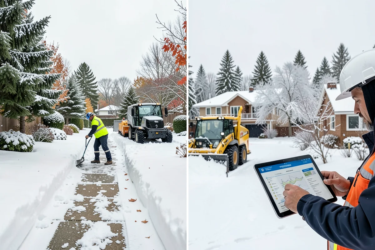 Rental Property Snow Removal in Lakewood, Pierce County, WA - We inventory the walkways, drives, and entries to service