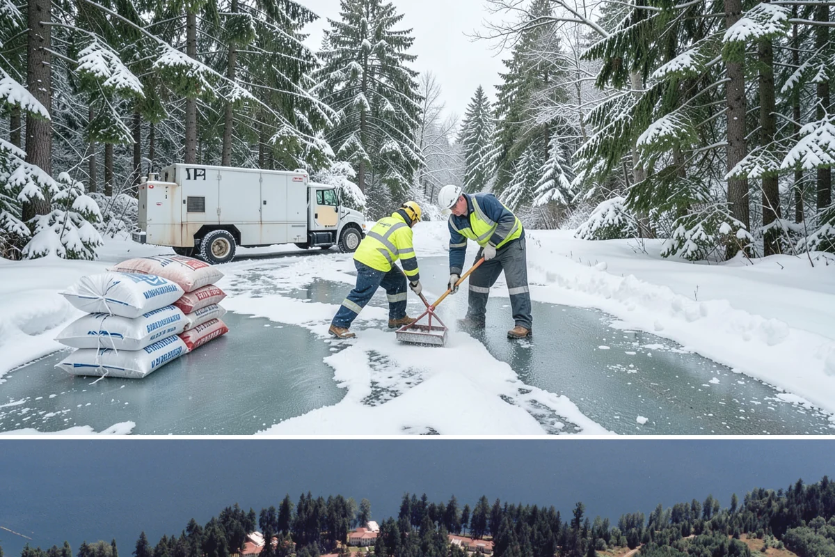 Rental Property Snow Removal in Lakewood, Pierce County, WA - Rental properties need prompt clearing with every snowfall and reliable treatment through the freeze-thaw cycles typical of our...