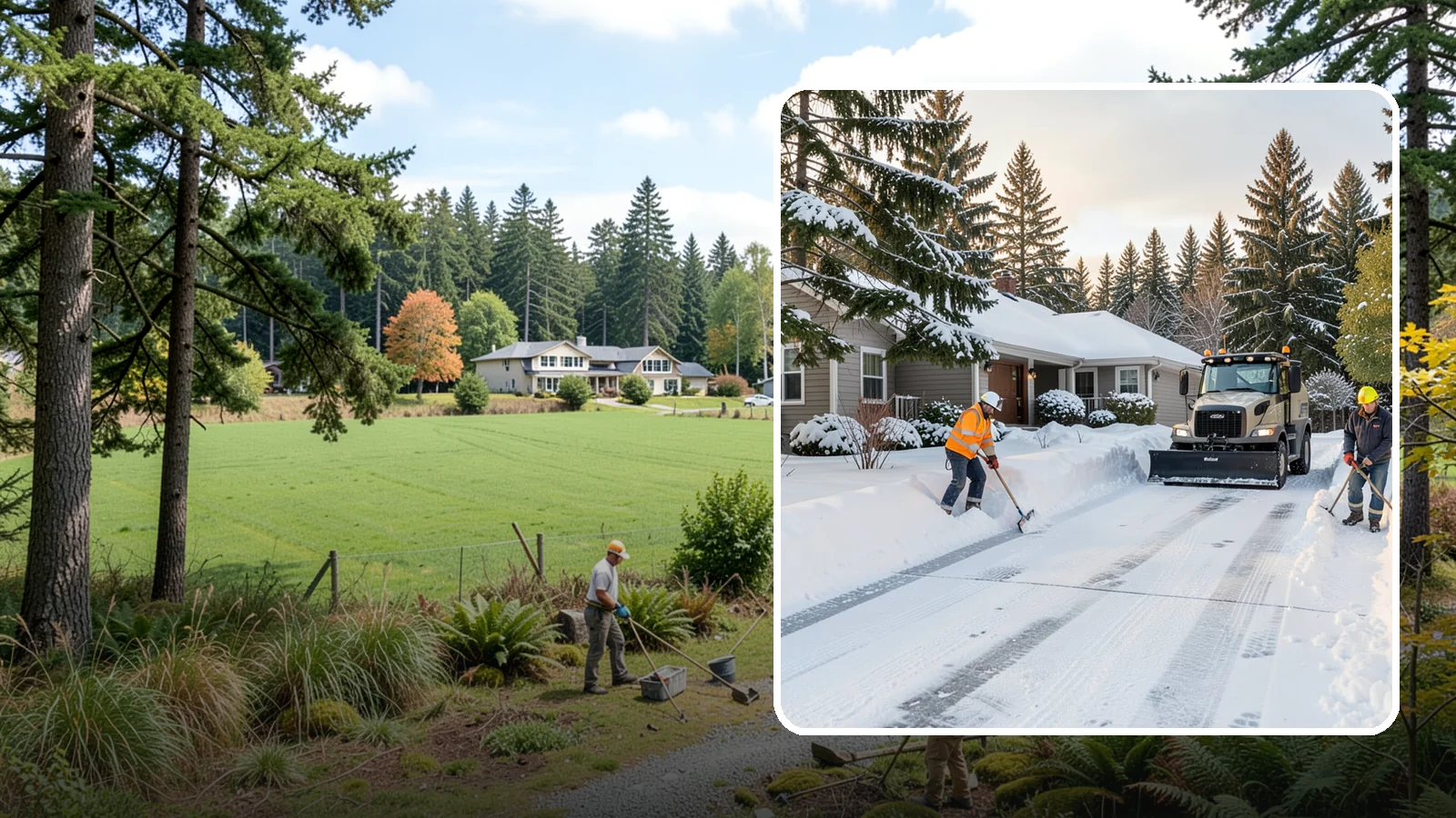 Rental Property Snow Removal in Lyman, Skagit County, WA - We handle snow and ice for Western Washington rental properties so owners stay compliant and tenants stay safe.