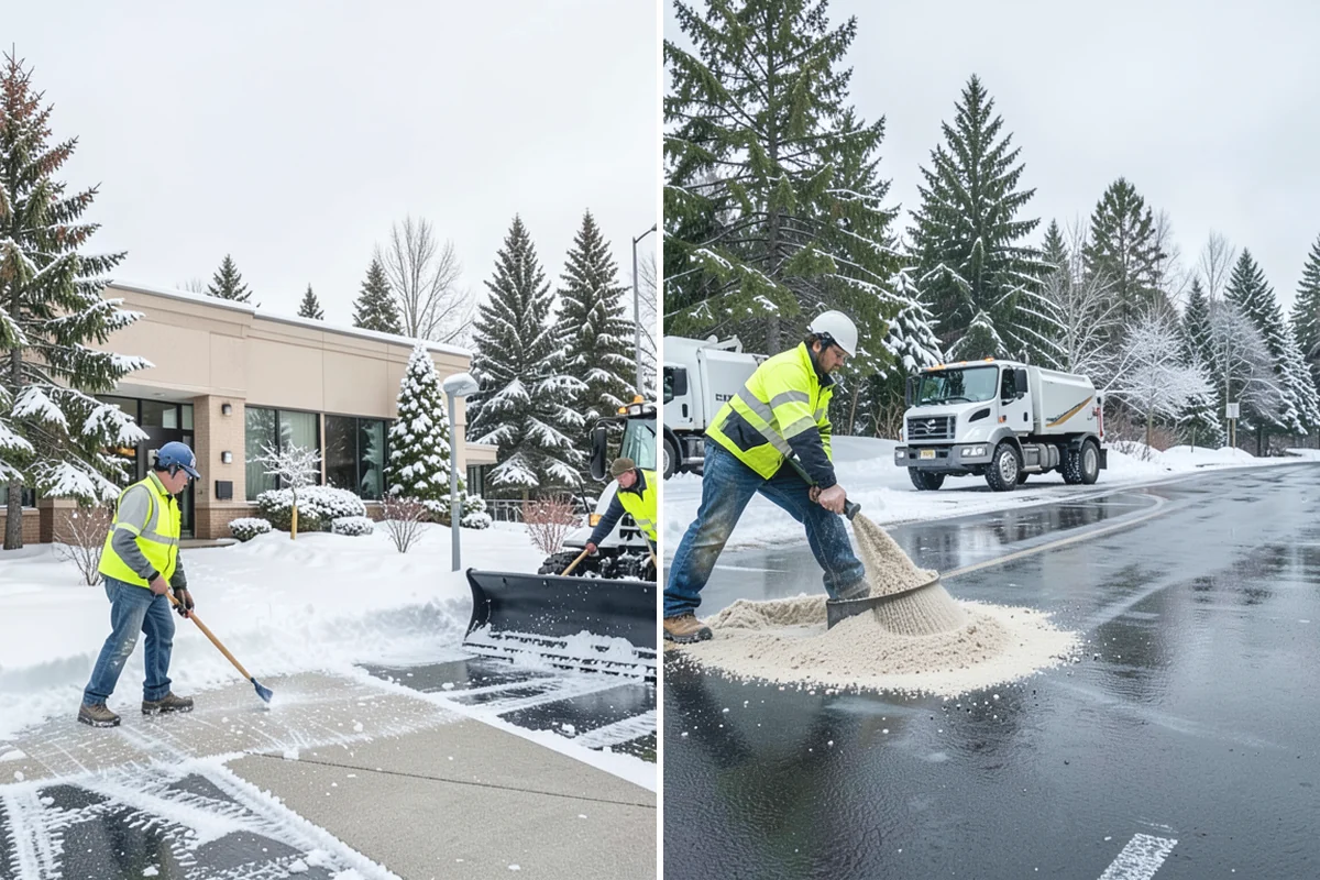 Rental Property Snow Removal in Marysville, Snohomish County, WA - We inventory the walkways, drives, and entries to service