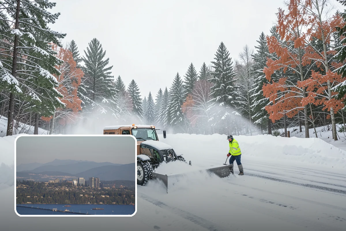 Rental Property Snow Removal in Medina, King County, WA - Reduces landlord liability from slip-and-fall claims