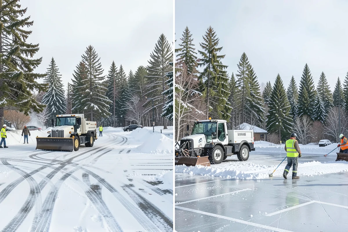 Rental Property Snow Removal in Medina, King County, WA - We inventory the walkways, drives, and entries to service