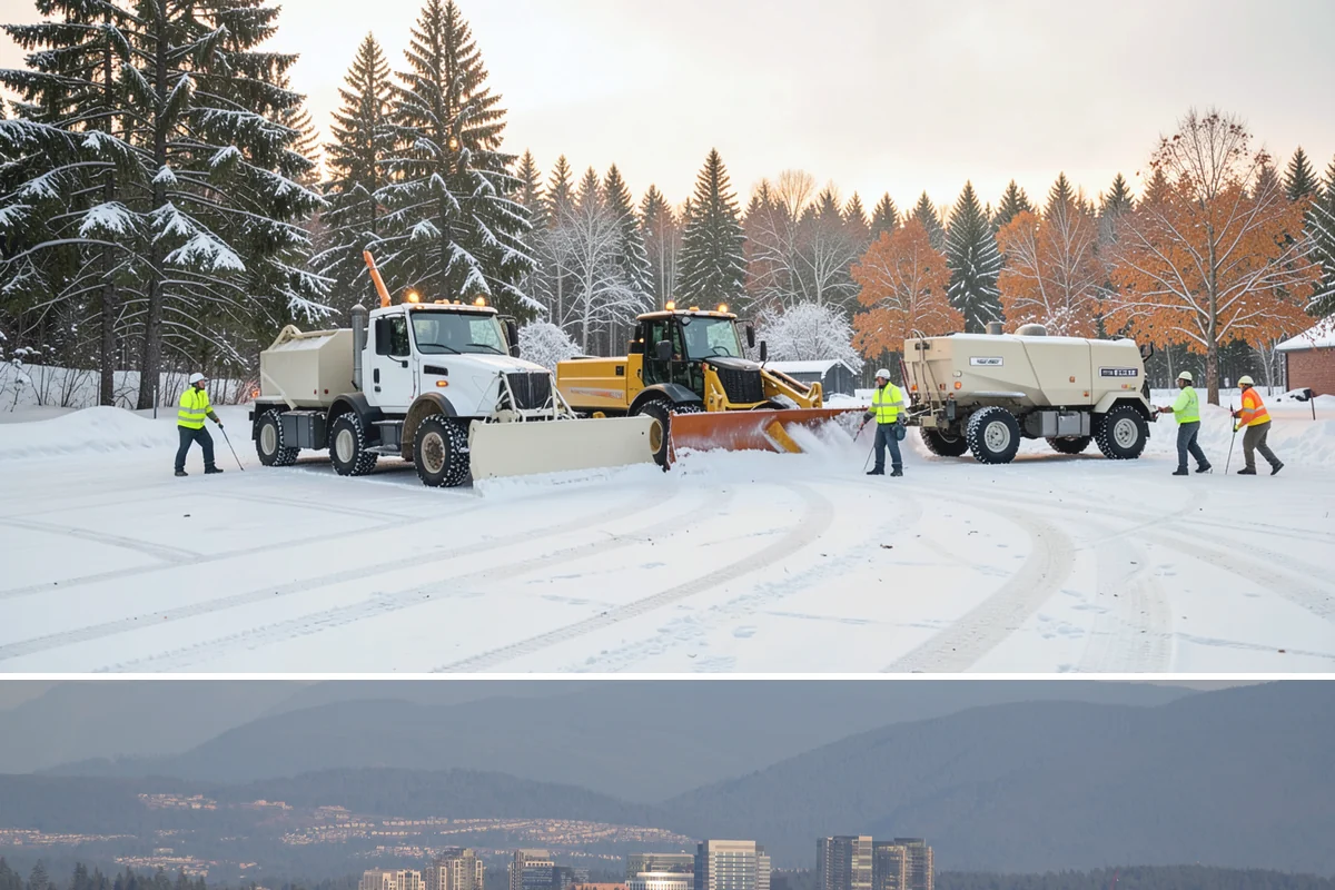Rental Property Snow Removal in Medina, King County, WA - Rental properties need prompt clearing with every snowfall and reliable treatment through the freeze-thaw cycles typical of our...