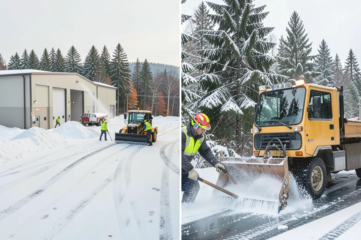Rental Property Snow Removal in Mercer Island, King County, WA - We inventory the walkways, drives, and entries to service