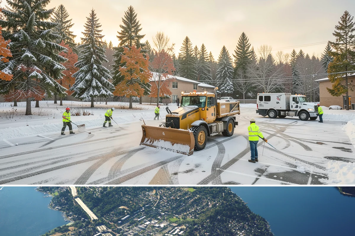 Rental Property Snow Removal in Mercer Island, King County, WA - Rental properties need prompt clearing with every snowfall and reliable treatment through the freeze-thaw cycles typical of our...
