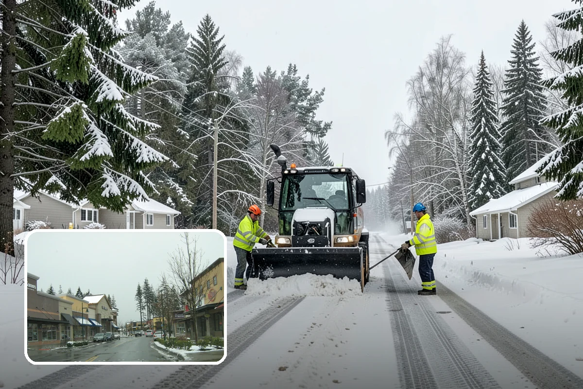 Rental Property Snow Removal in Mill Creek, Snohomish County, WA - Reduces landlord liability from slip-and-fall claims