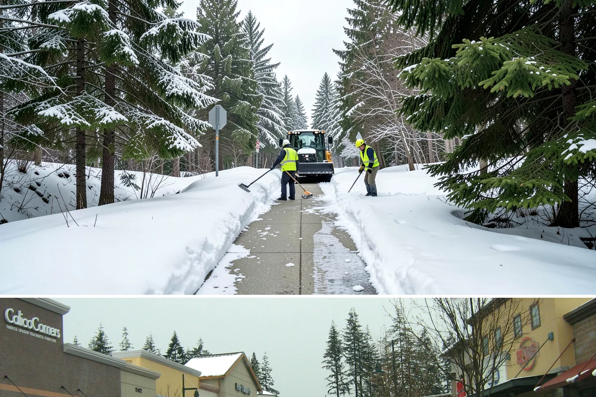 Rental Property Snow Removal in Mill Creek, Snohomish County, WA - Rental properties need prompt clearing with every snowfall and reliable treatment through the freeze-thaw cycles typical of our...