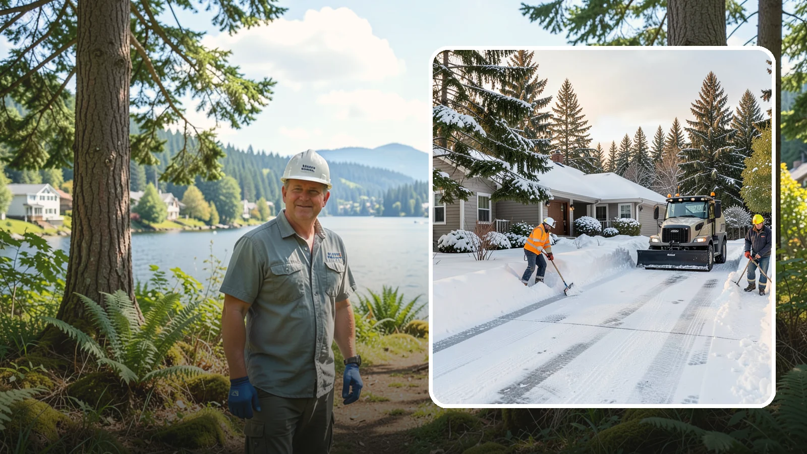 Rental Property Snow Removal in Milton, King County, WA - We handle snow and ice for Western Washington rental properties so owners stay compliant and tenants stay safe.