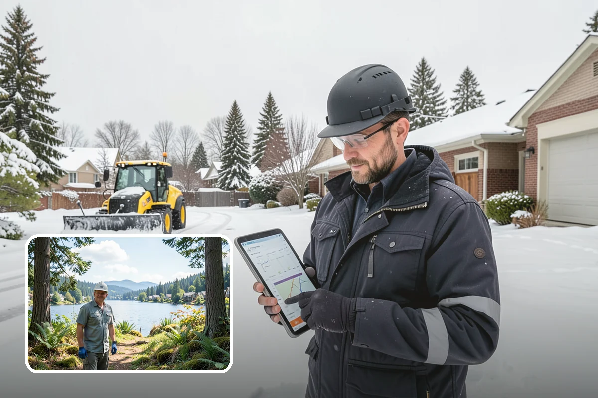 Rental Property Snow Removal in Milton, King County, WA - Reduces landlord liability from slip-and-fall claims