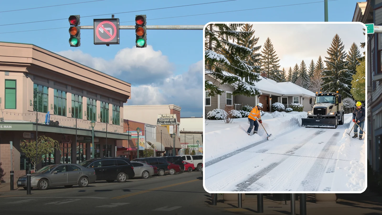Rental Property Snow Removal in Monroe, Snohomish County, WA - We handle snow and ice for Western Washington rental properties so owners stay compliant and tenants stay safe.