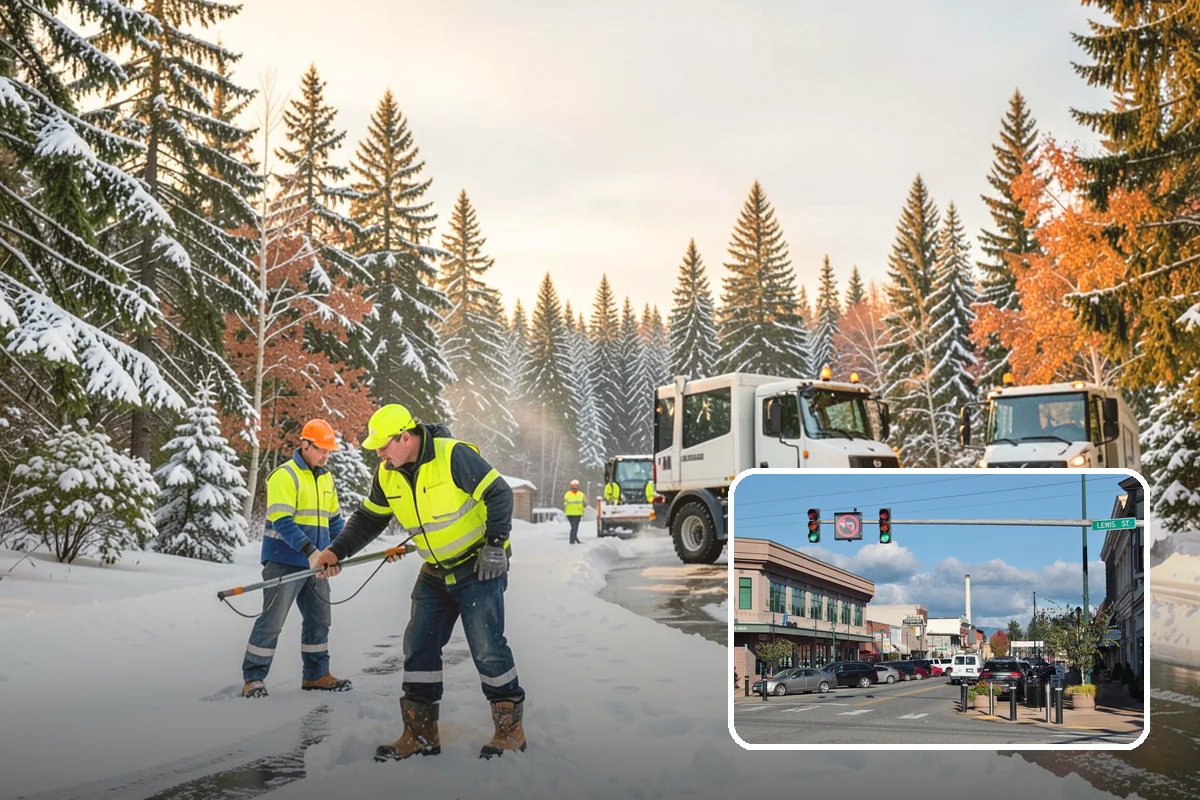 Rental Property Snow Removal in Monroe, Snohomish County, WA - Reduces landlord liability from slip-and-fall claims