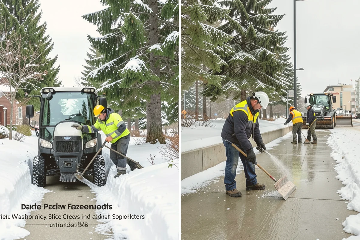 Rental Property Snow Removal in Mount Vernon, Skagit County, WA - We inventory the walkways, drives, and entries to service