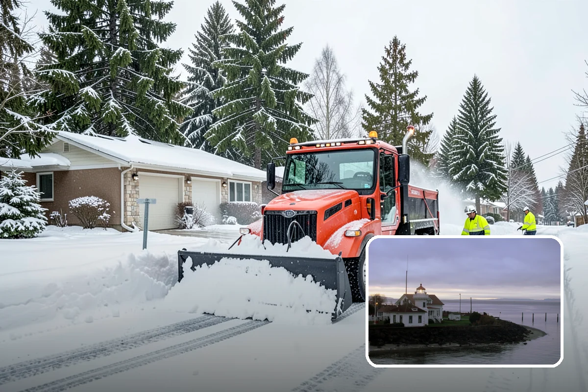 Rental Property Snow Removal in Mukilteo, Snohomish County, WA - Reduces landlord liability from slip-and-fall claims