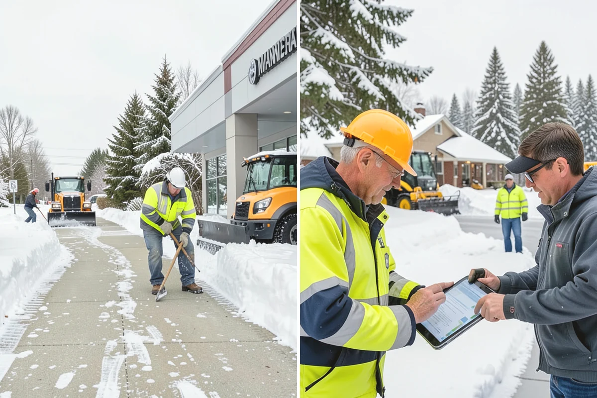 Rental Property Snow Removal in Mukilteo, Snohomish County, WA - We inventory the walkways, drives, and entries to service