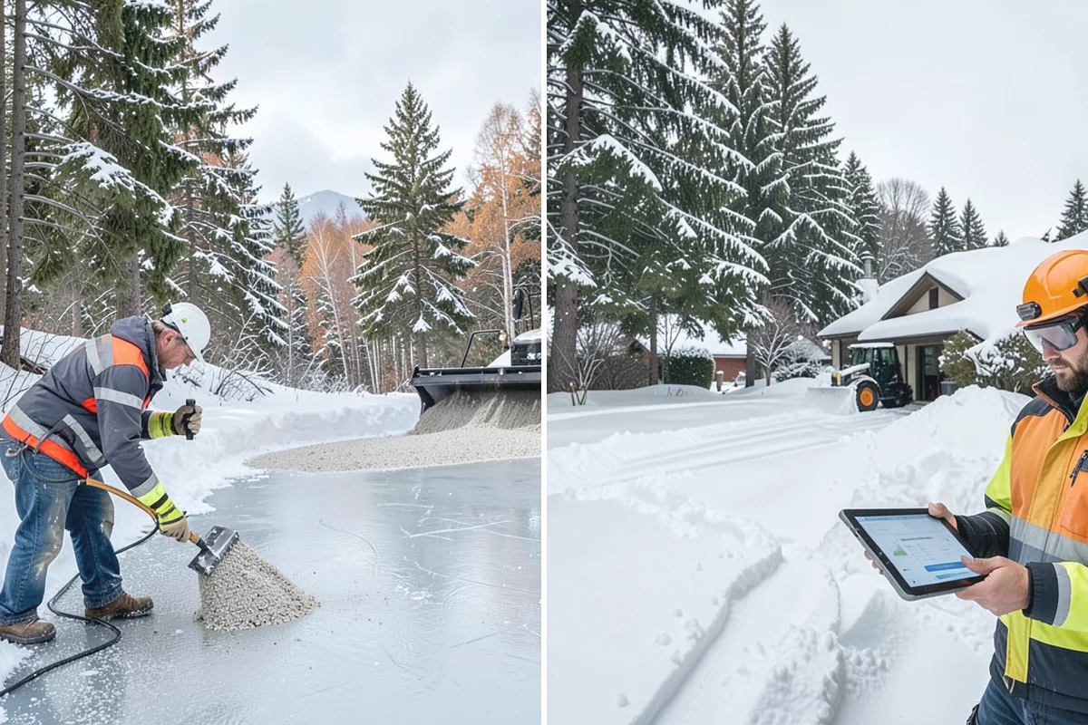 Rental Property Snow Removal in Renton, King County, WA - We inventory the walkways, drives, and entries to service