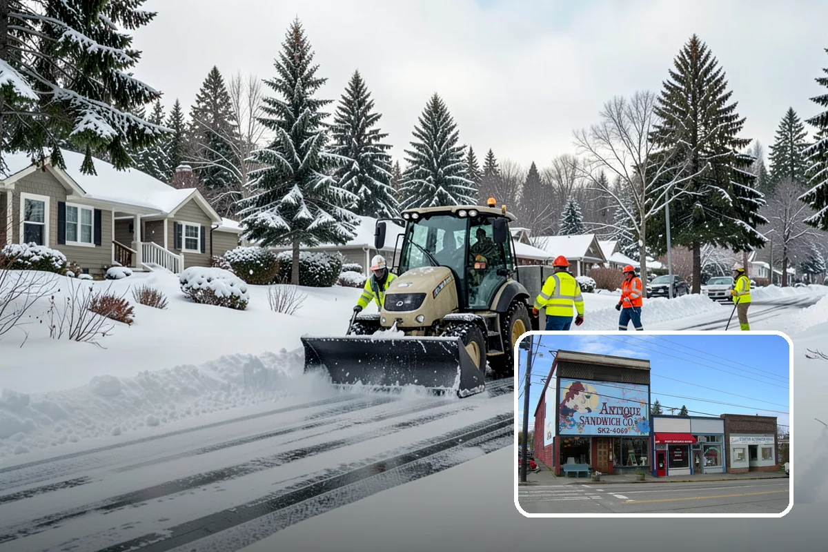Rental Property Snow Removal in Ruston, Pierce County, WA - Reduces landlord liability from slip-and-fall claims
