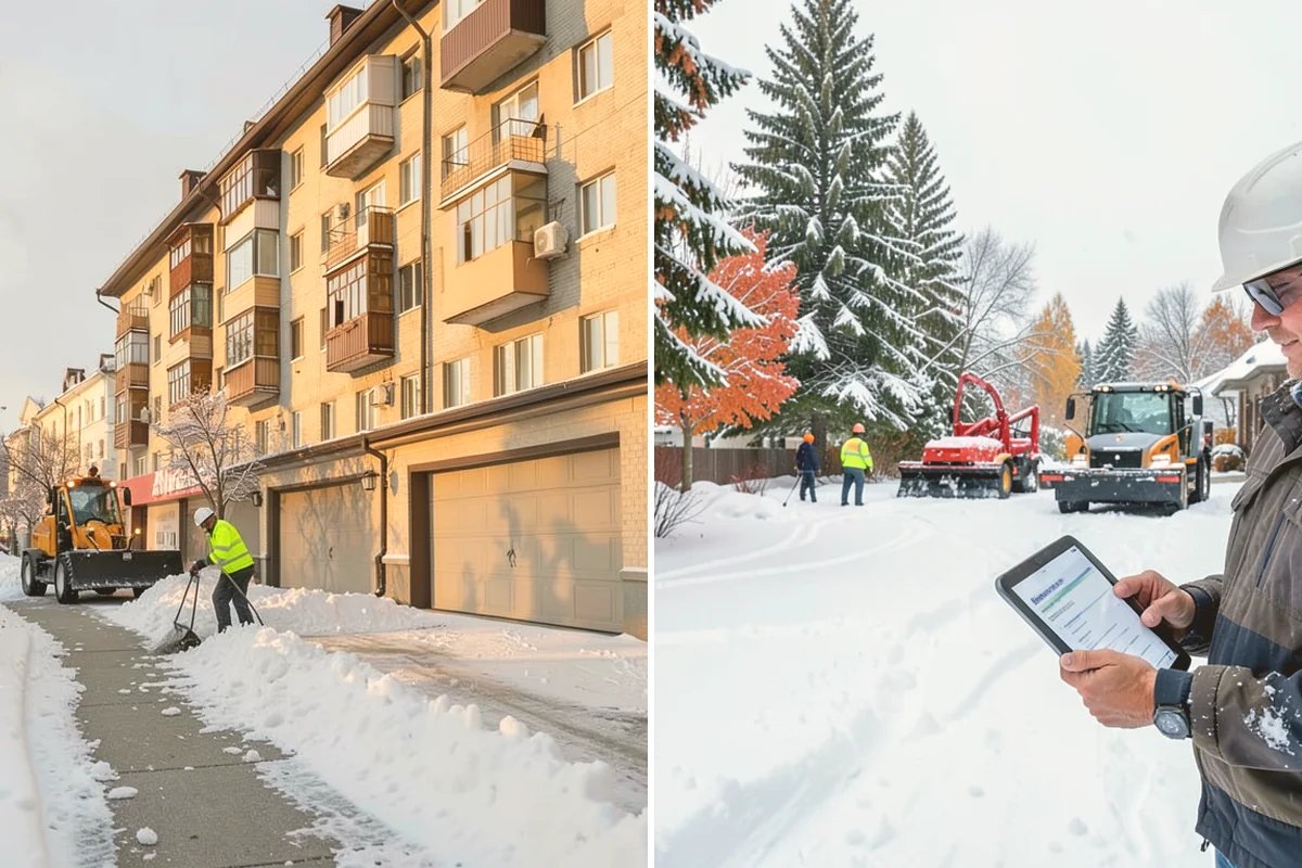 Rental Property Snow Removal in Sammamish, King County, WA - We inventory the walkways, drives, and entries to service