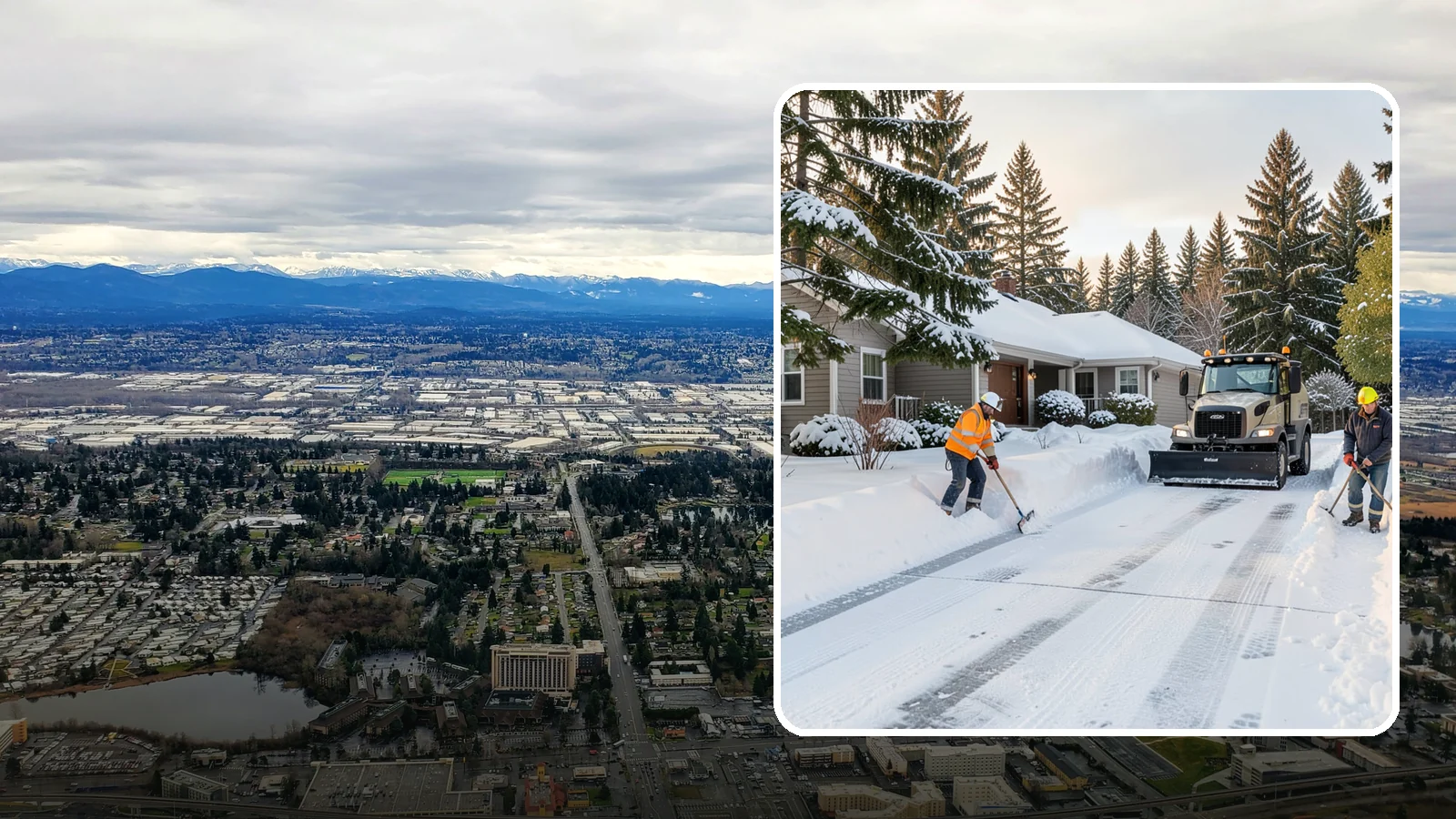 Rental Property Snow Removal in SeaTac, King County, WA - We handle snow and ice for Western Washington rental properties so owners stay compliant and tenants stay safe.