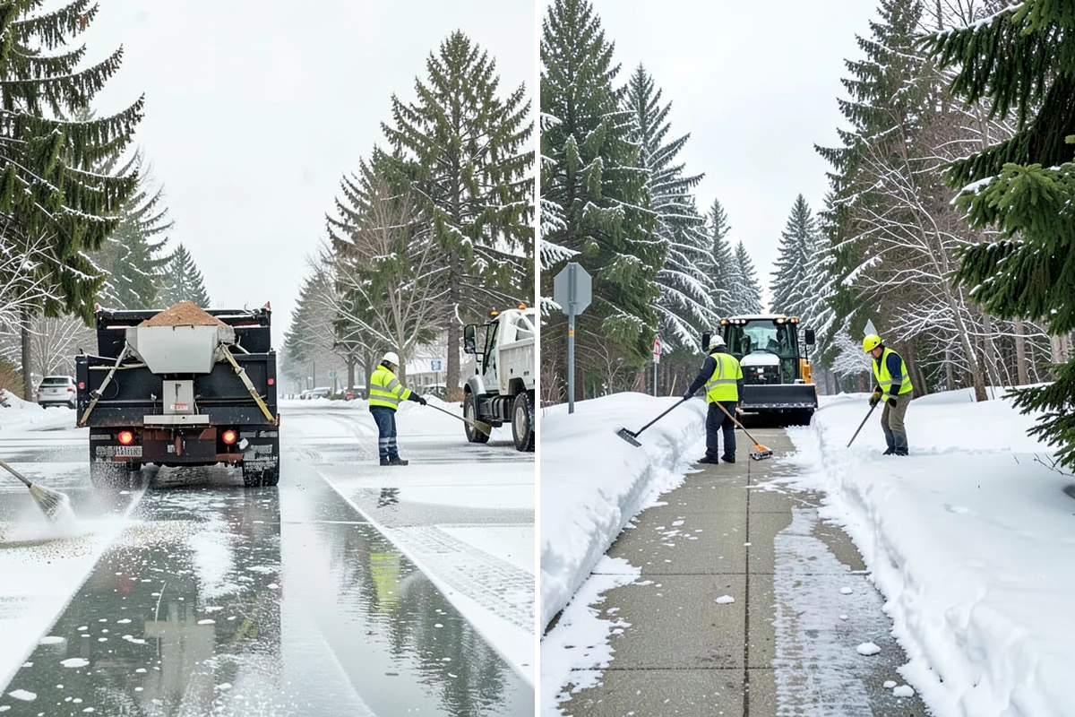 Rental Property Snow Removal in SeaTac, King County, WA - We inventory the walkways, drives, and entries to service