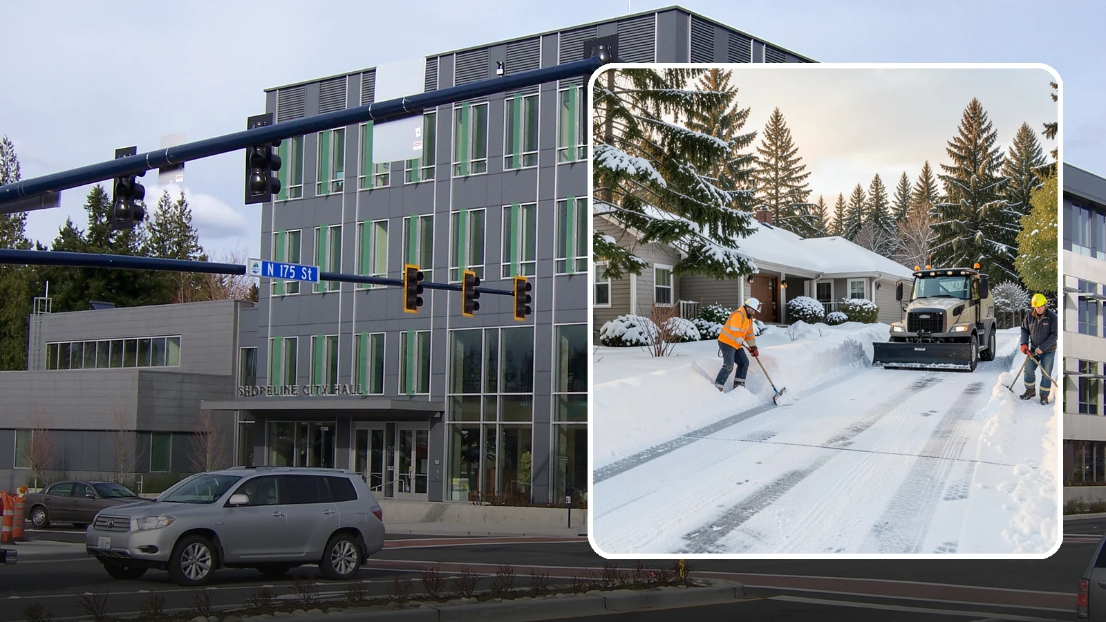 Rental Property Snow Removal in Shoreline, King County, WA - We handle snow and ice for Western Washington rental properties so owners stay compliant and tenants stay safe.