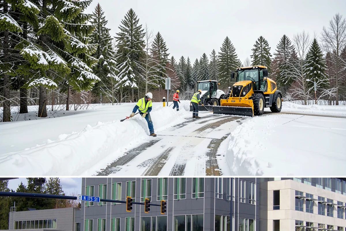 Rental Property Snow Removal in Shoreline, King County, WA - Rental properties need prompt clearing with every snowfall and reliable treatment through the freeze-thaw cycles typical of our...