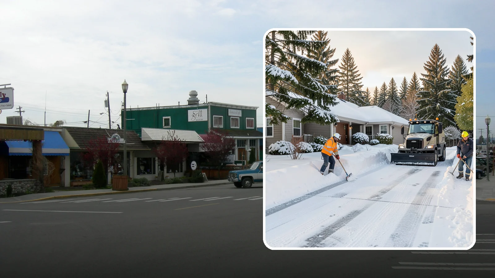 Rental Property Snow Removal in Stanwood, Snohomish County, WA - We handle snow and ice for Western Washington rental properties so owners stay compliant and tenants stay safe.