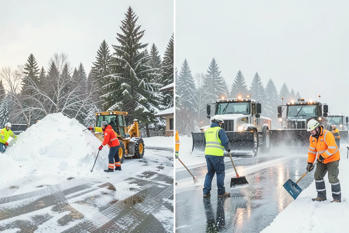 Rental Property Snow Removal in Stanwood, Snohomish County, WA - We inventory the walkways, drives, and entries to service