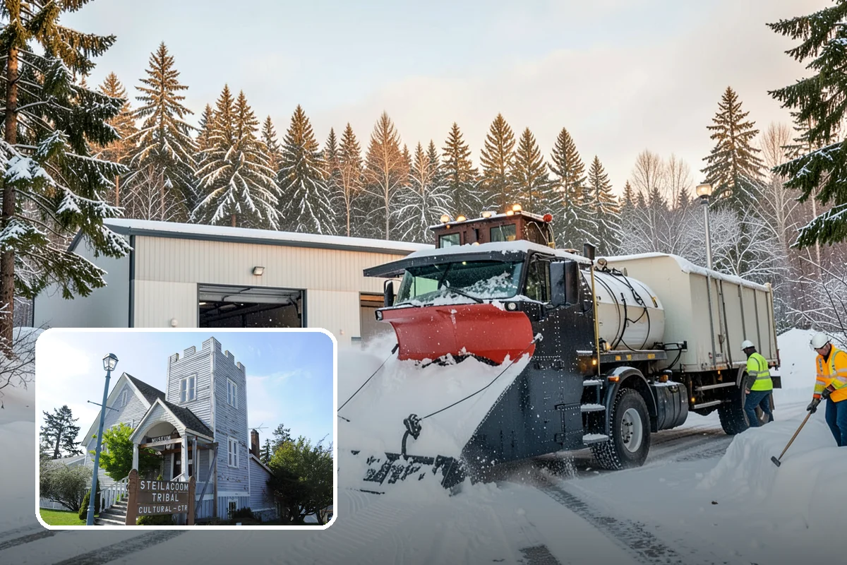 Rental Property Snow Removal in Steilacoom, Pierce County, WA - Reduces landlord liability from slip-and-fall claims