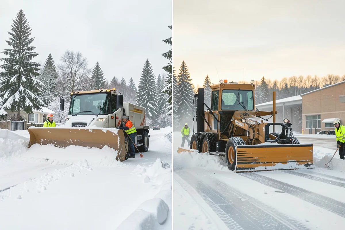 Rental Property Snow Removal in Steilacoom, Pierce County, WA - We inventory the walkways, drives, and entries to service