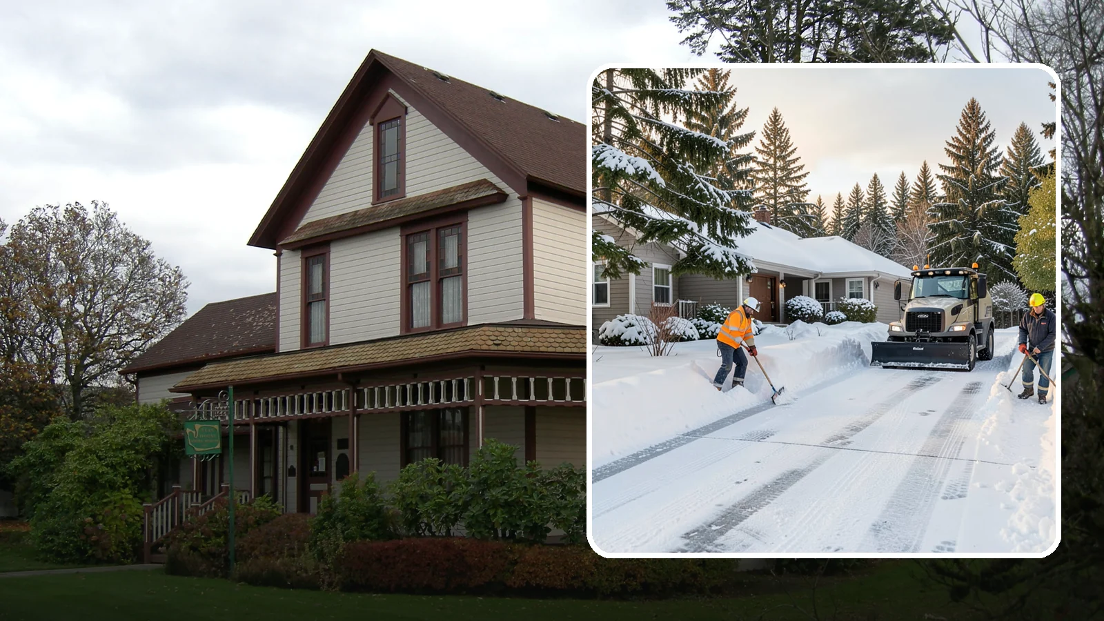 Rental Property Snow Removal in Sumner, Pierce County, WA - We handle snow and ice for Western Washington rental properties so owners stay compliant and tenants stay safe.