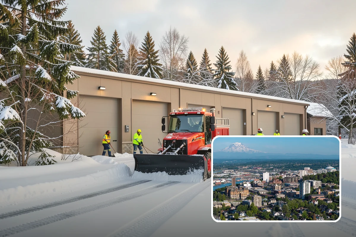 Rental Property Snow Removal in Tacoma, Pierce County, WA - Reduces landlord liability from slip-and-fall claims