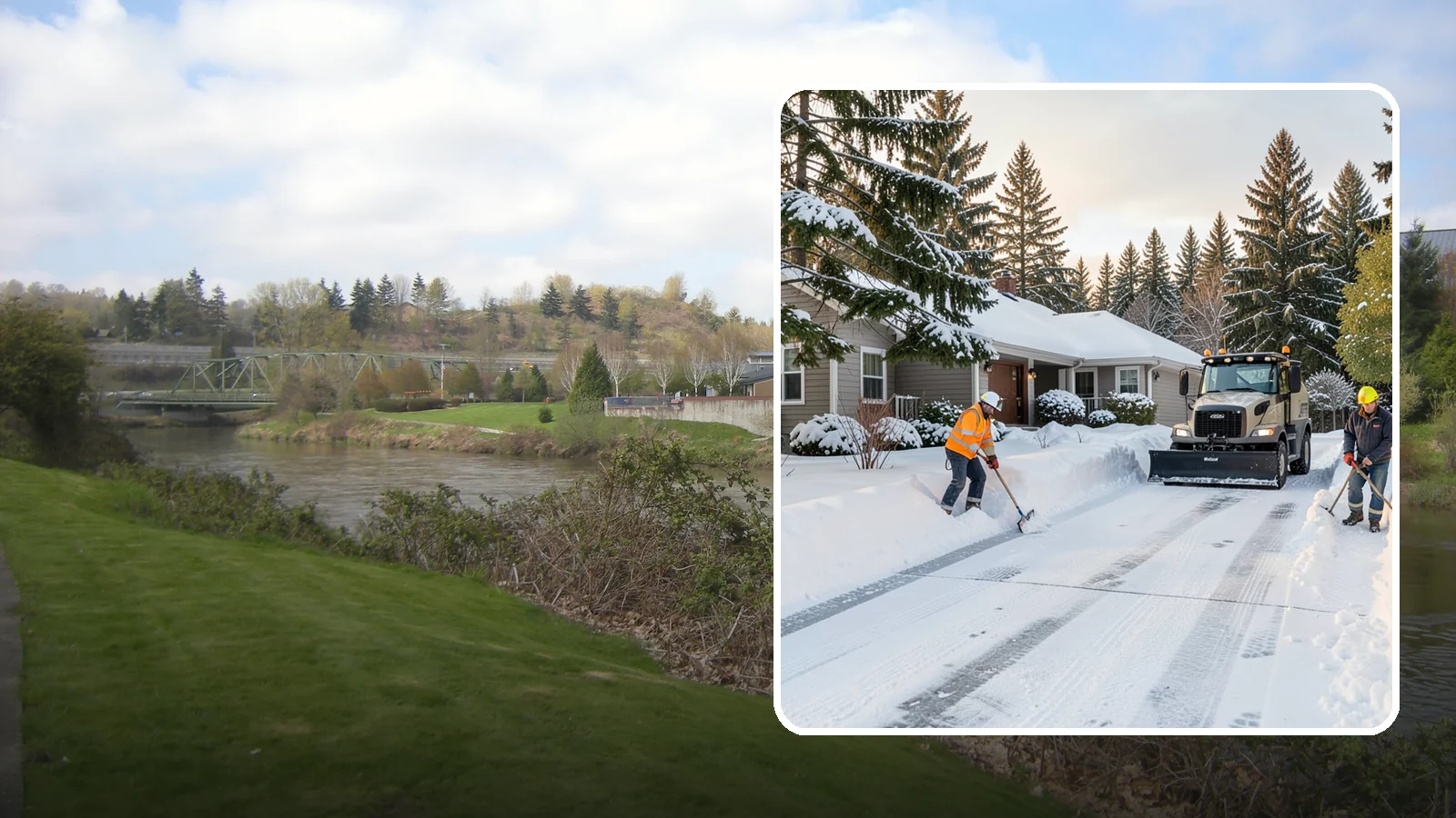 Rental Property Snow Removal in Tukwila, King County, WA - We handle snow and ice for Western Washington rental properties so owners stay compliant and tenants stay safe.
