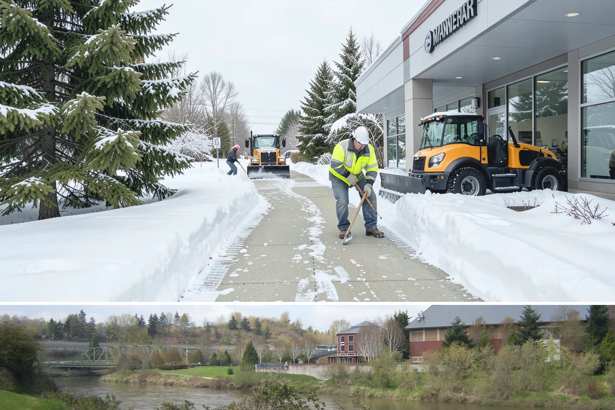 Rental Property Snow Removal in Tukwila, King County, WA - Rental properties need prompt clearing with every snowfall and reliable treatment through the freeze-thaw cycles typical of our...