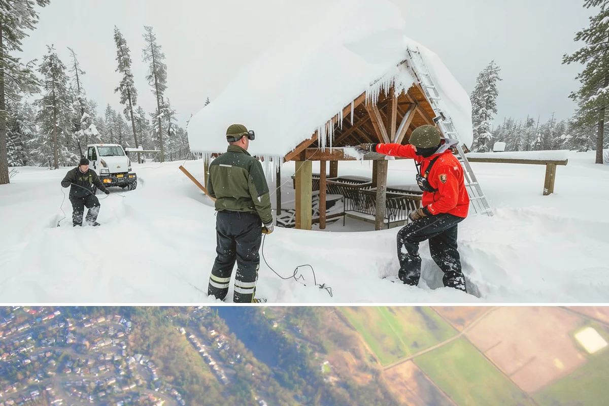 REO Property Snow Removal in Algona, King County, WA - Contract portfolio coverage ahead of the winter season so every REO asset is protected from the first snowfall through spring...