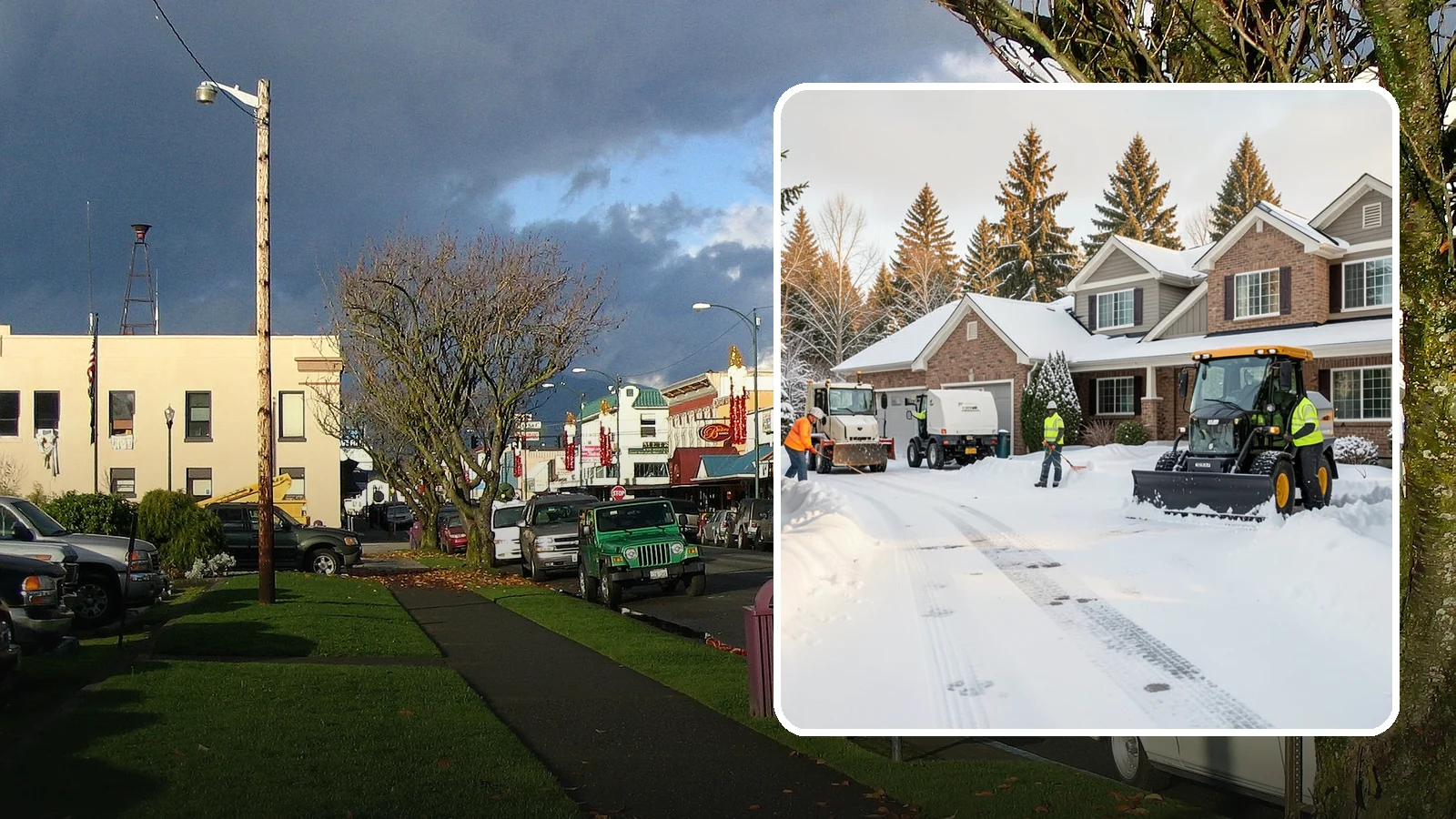 REO Property Snow Removal in Arlington, Snohomish County, WA - We provide documented snow and ice clearing for bank-owned and REO properties across Western Washington to keep them compliant...