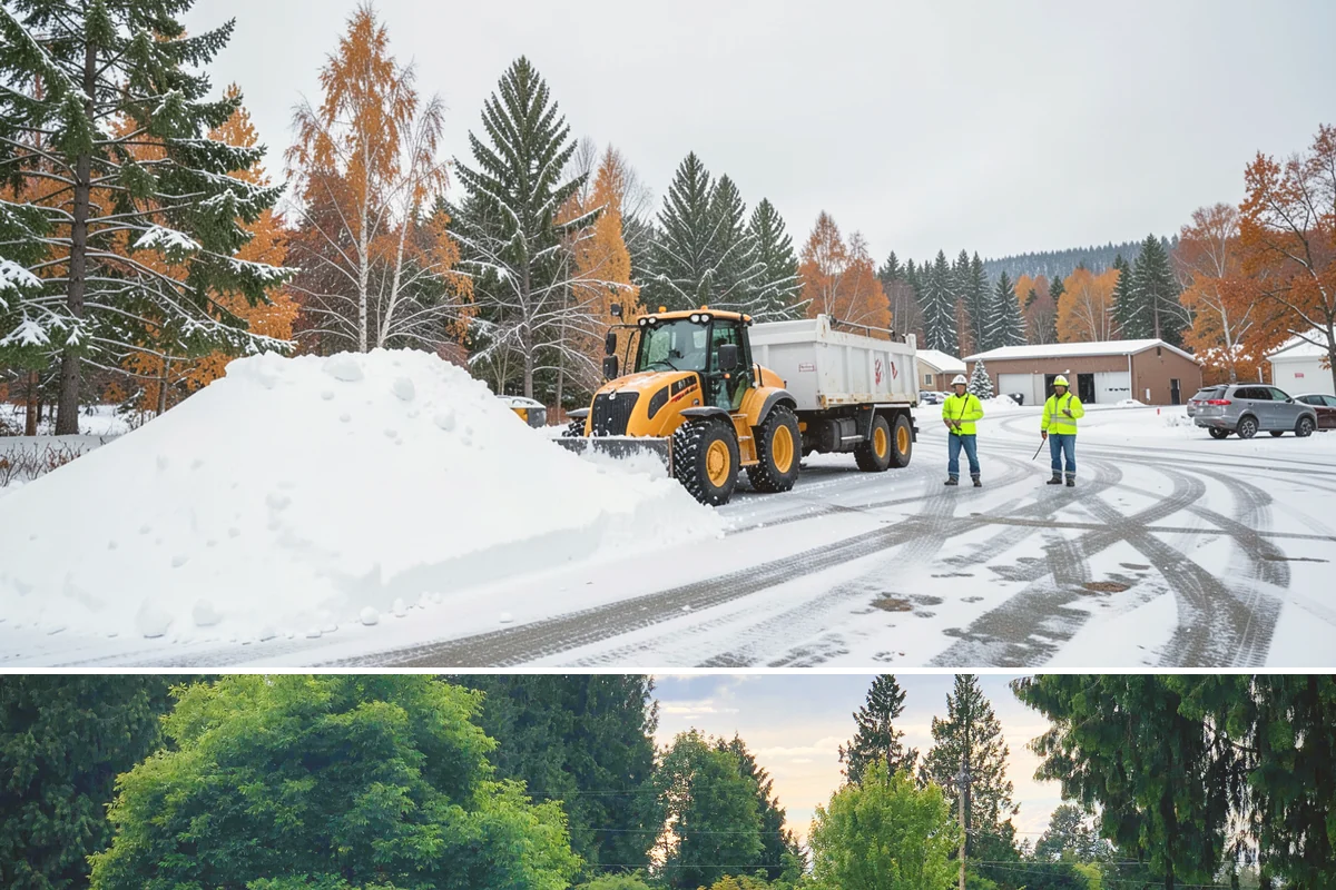 REO Property Snow Removal in Bonney Lake, Pierce County, WA - Contract portfolio coverage ahead of the winter season so every REO asset is protected from the first snowfall through spring...