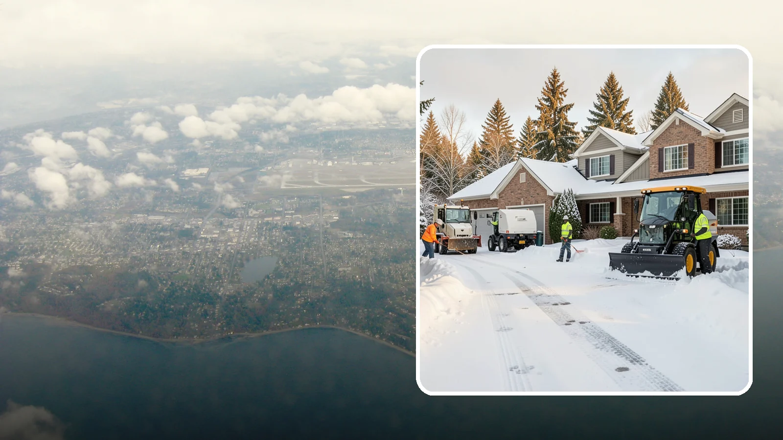 REO Property Snow Removal in Burien, King County, WA - We provide documented snow and ice clearing for bank-owned and REO properties across Western Washington to keep them compliant...