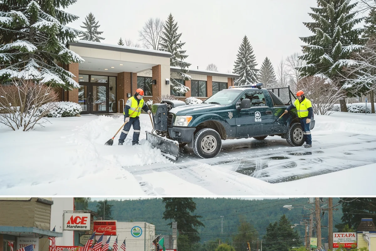 REO Property Snow Removal in Carnation, King County, WA - Contract portfolio coverage ahead of the winter season so every REO asset is protected from the first snowfall through spring...